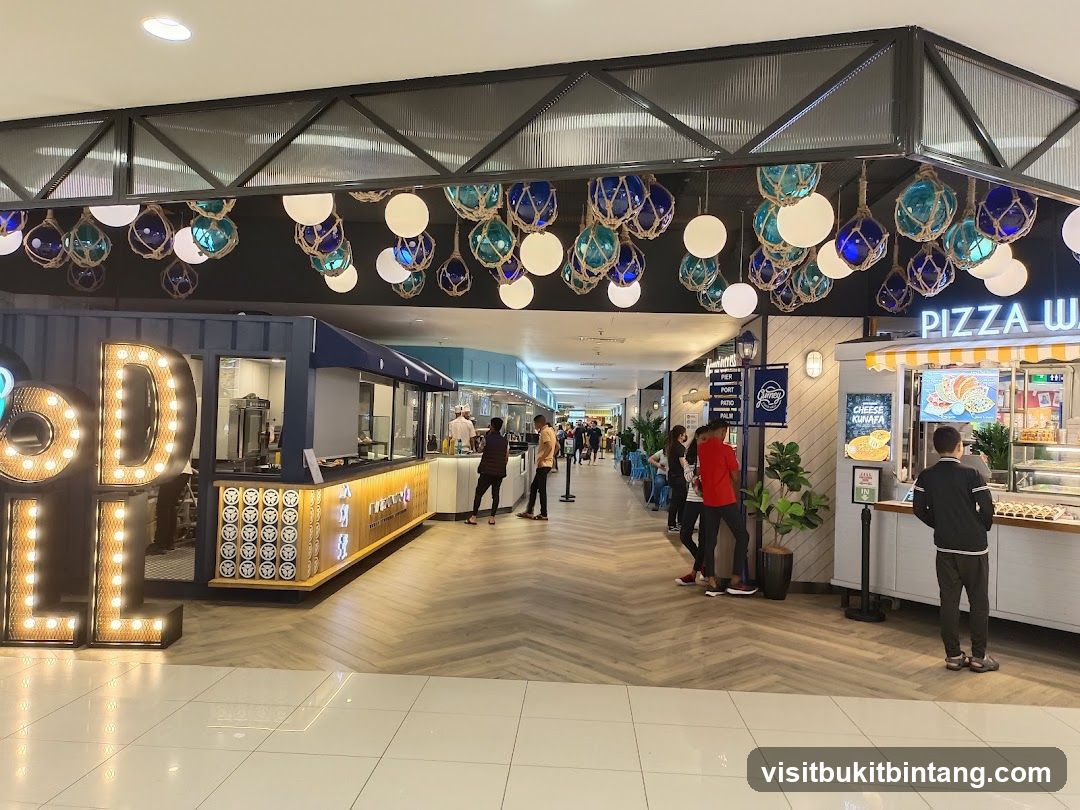 Food court stalls