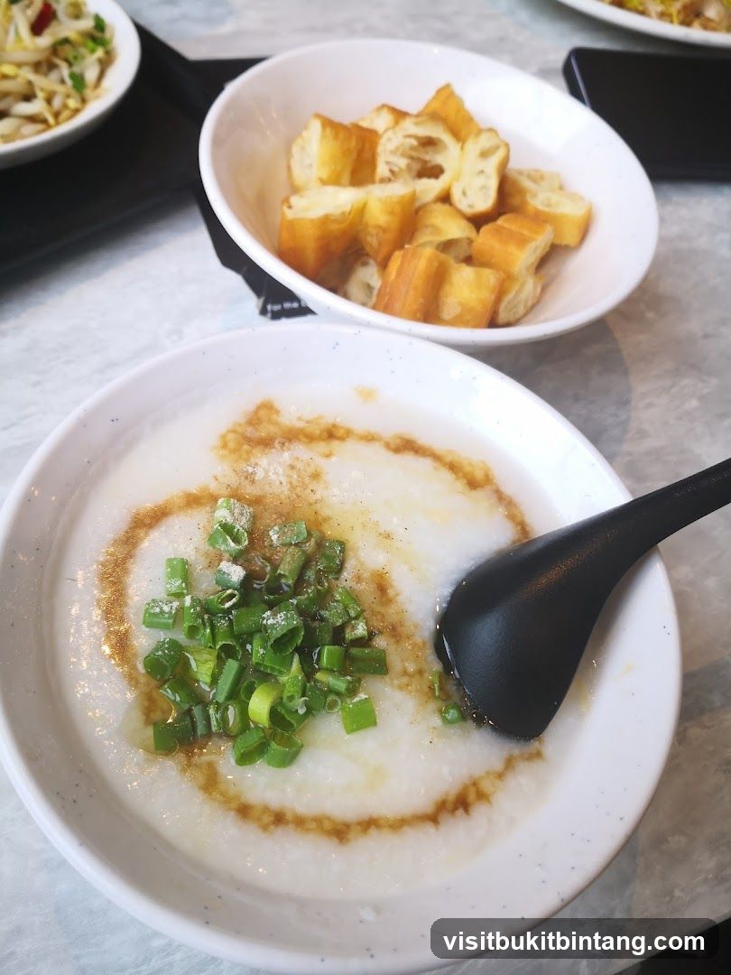 Congee with Fried Dough Sticks