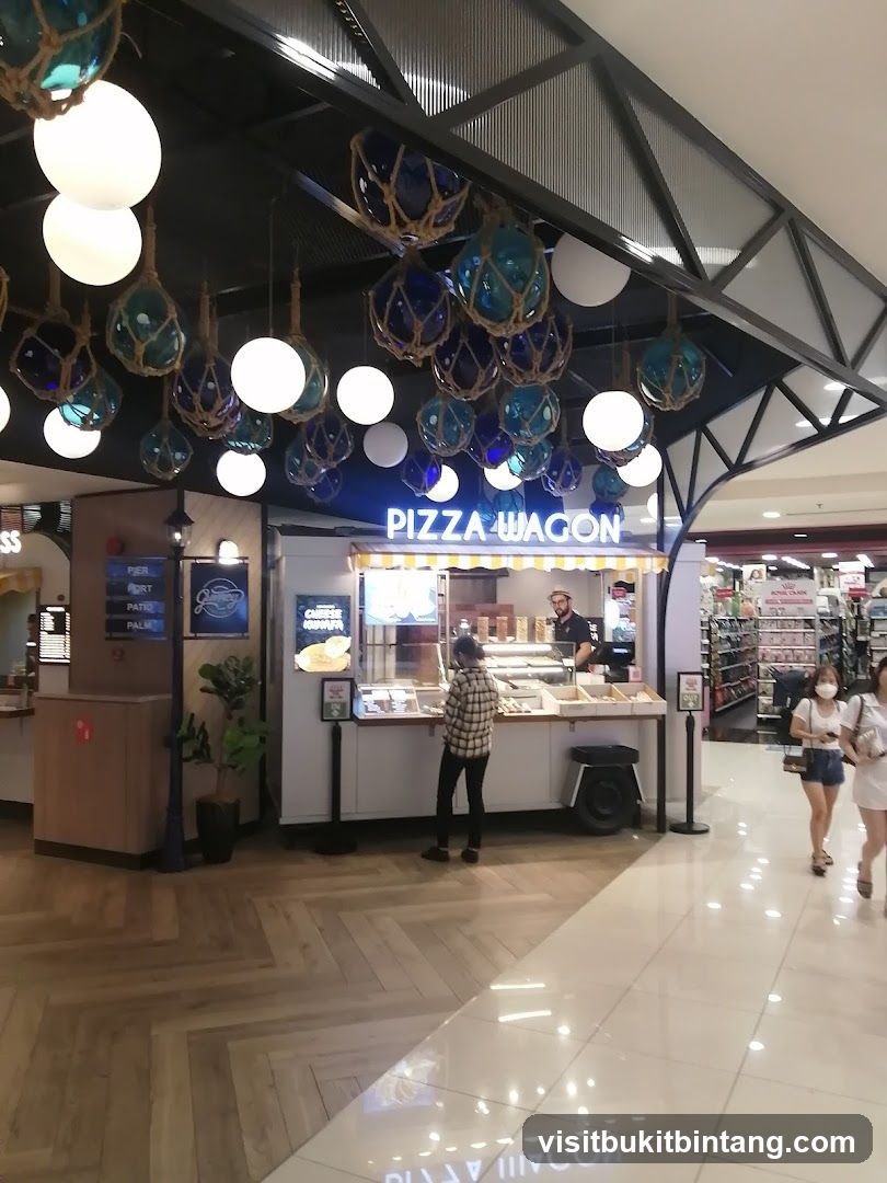 Pizza Wagon Food Stall