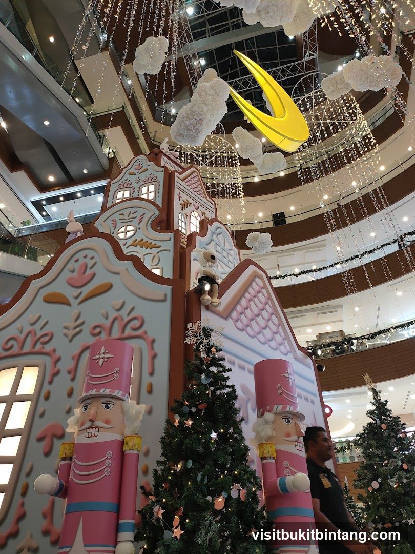 Christmas Decorations in a Mall