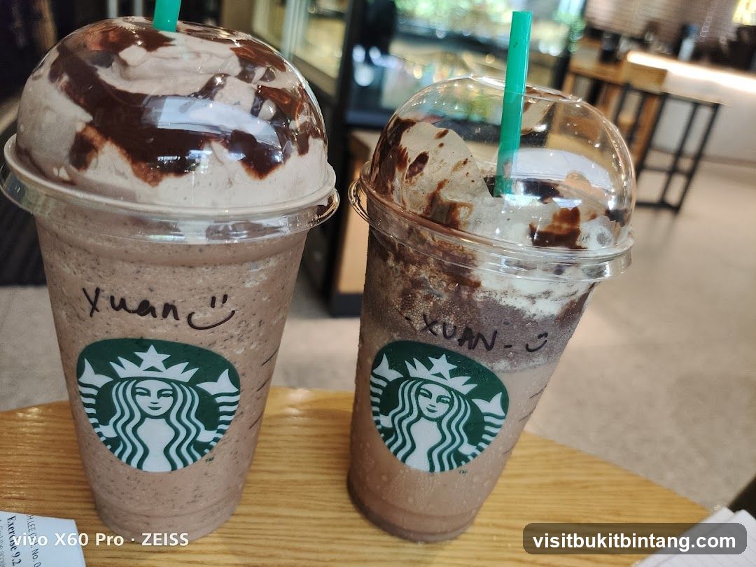 Two Frappuccinos