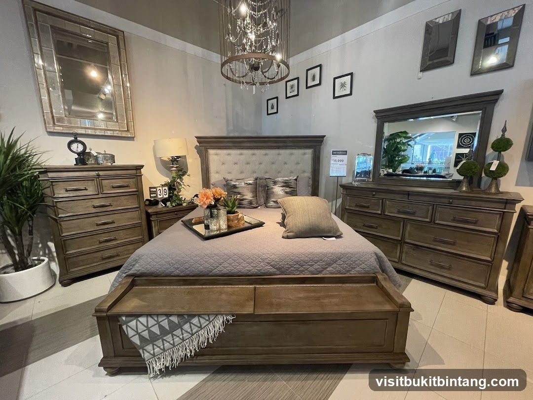 Bedroom Furniture Display