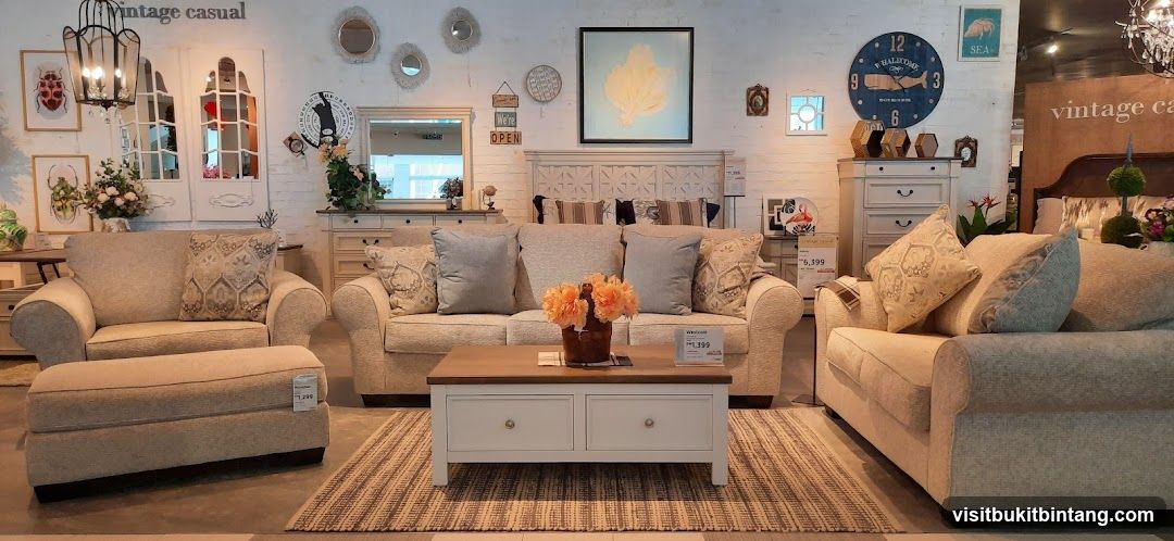 Living Room Furniture Display