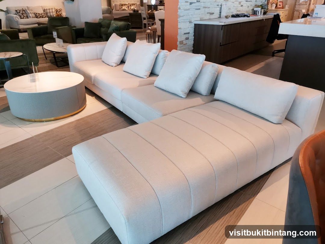 Modern Sectional Sofa and Coffee Table