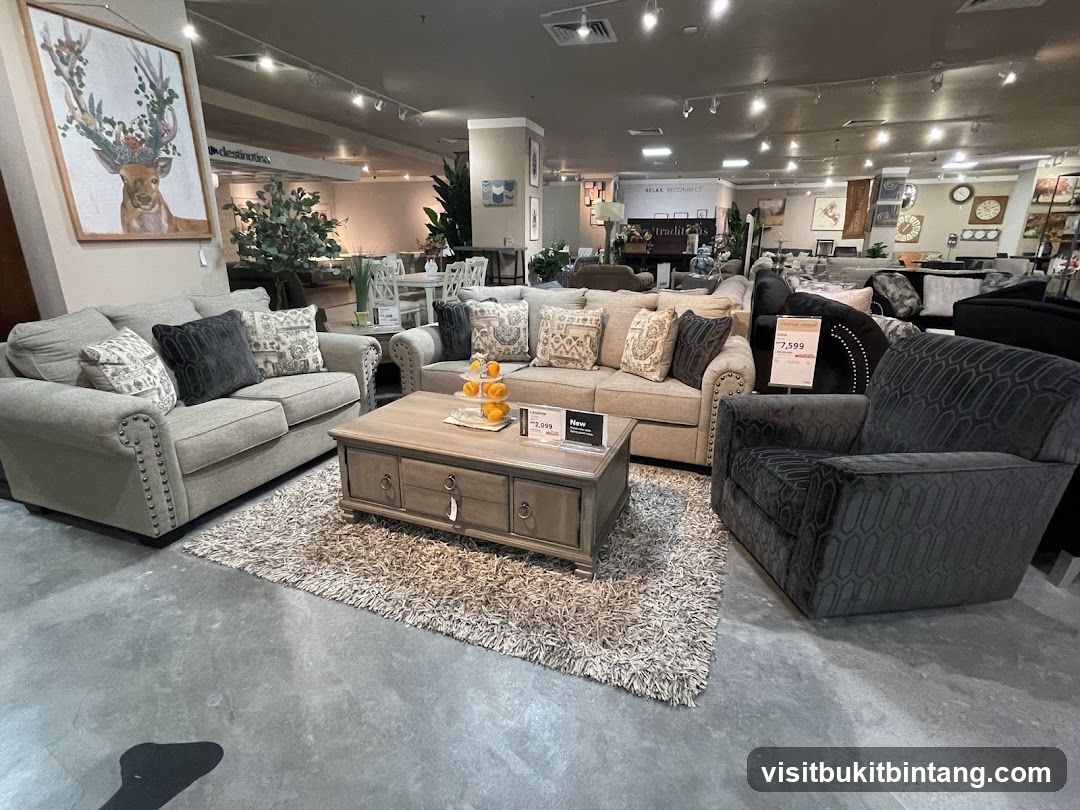 Furniture Store Display