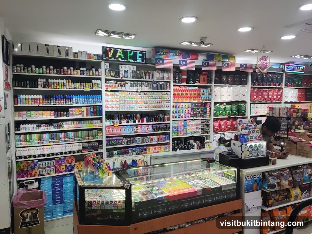 Vape Shop Interior