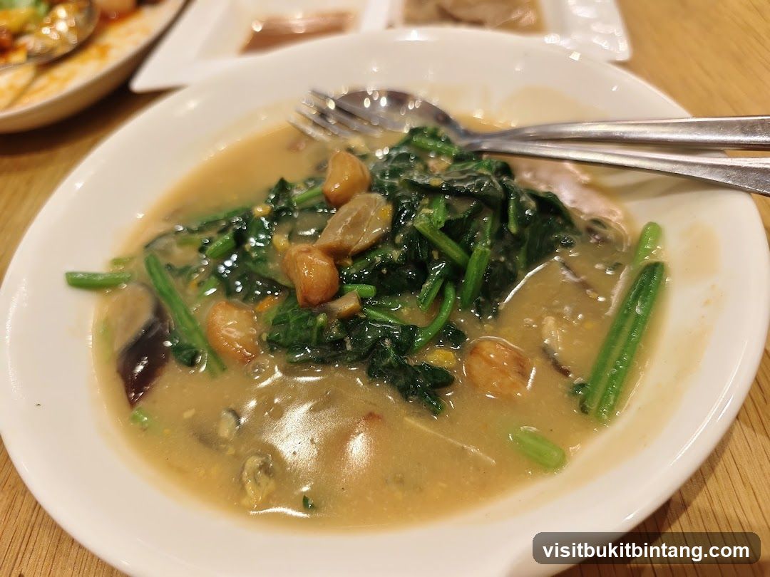 Spinach with Garlic Sauce