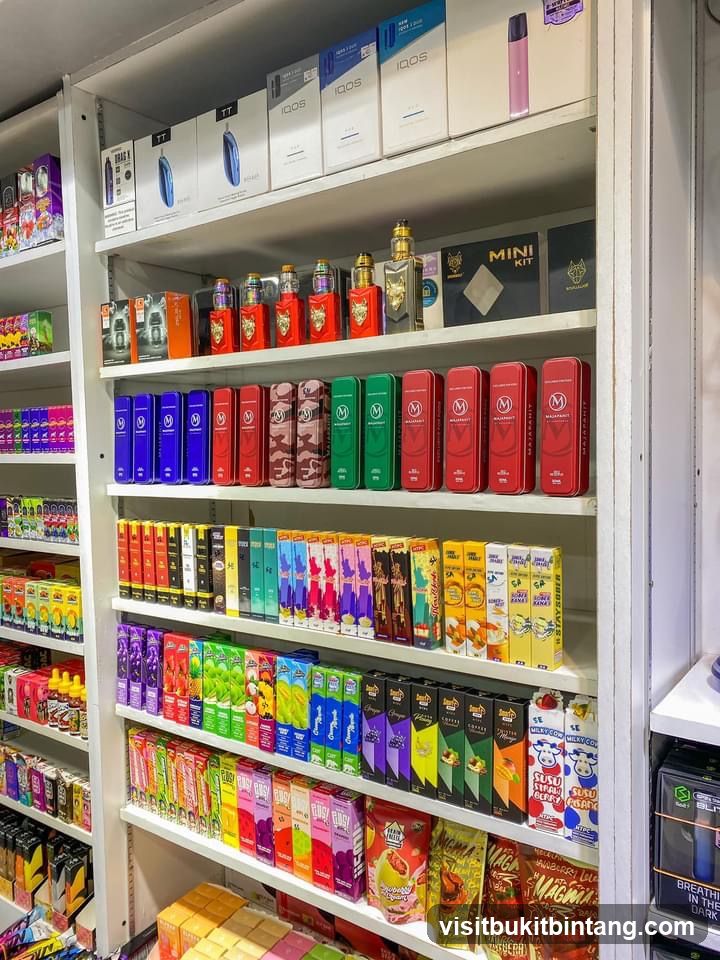 Vape Shop Display