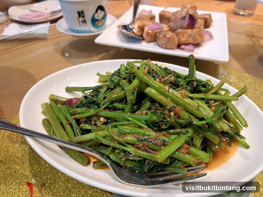 Stir-fried Water Spinach