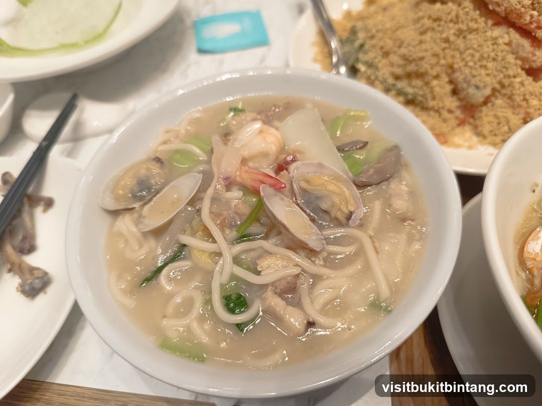 Seafood Noodle Soup
