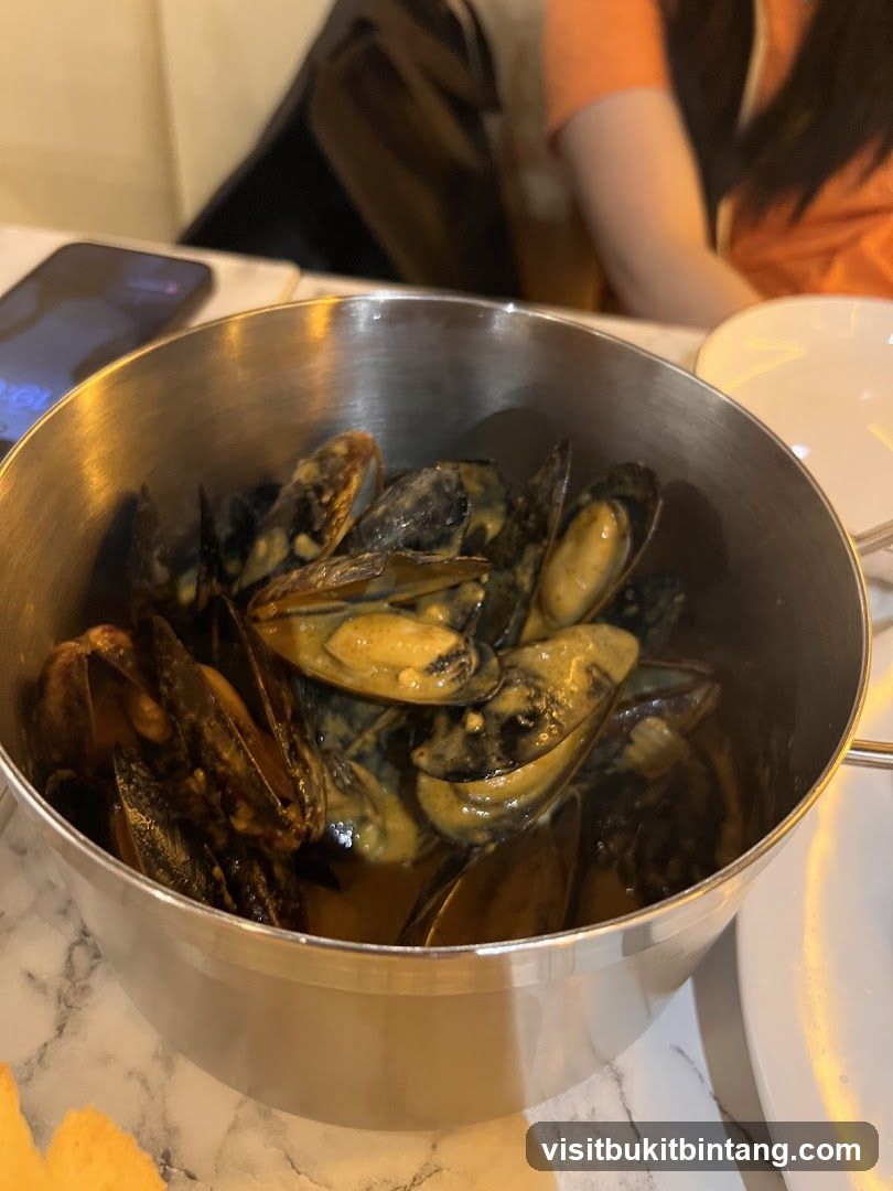 Mussels in Sauce