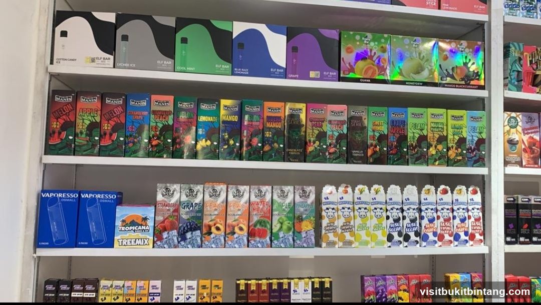 Vape Products Display
