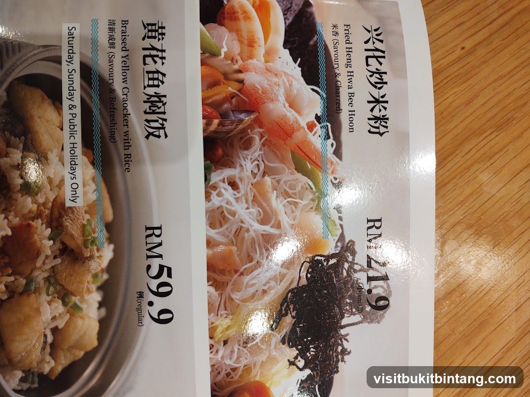 Menu Items