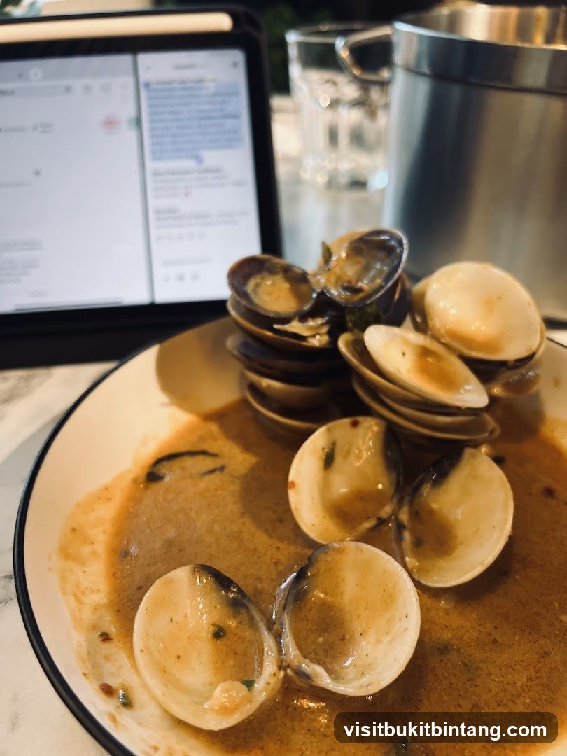 Clams in Sauce