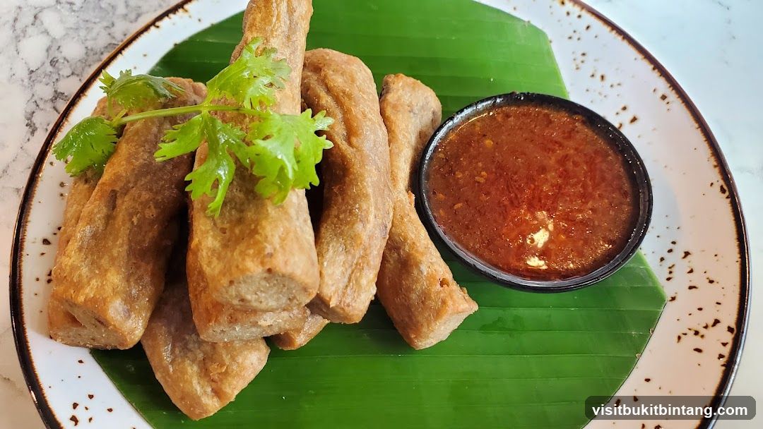 Fried Fish Cakes with Dipping Sauce