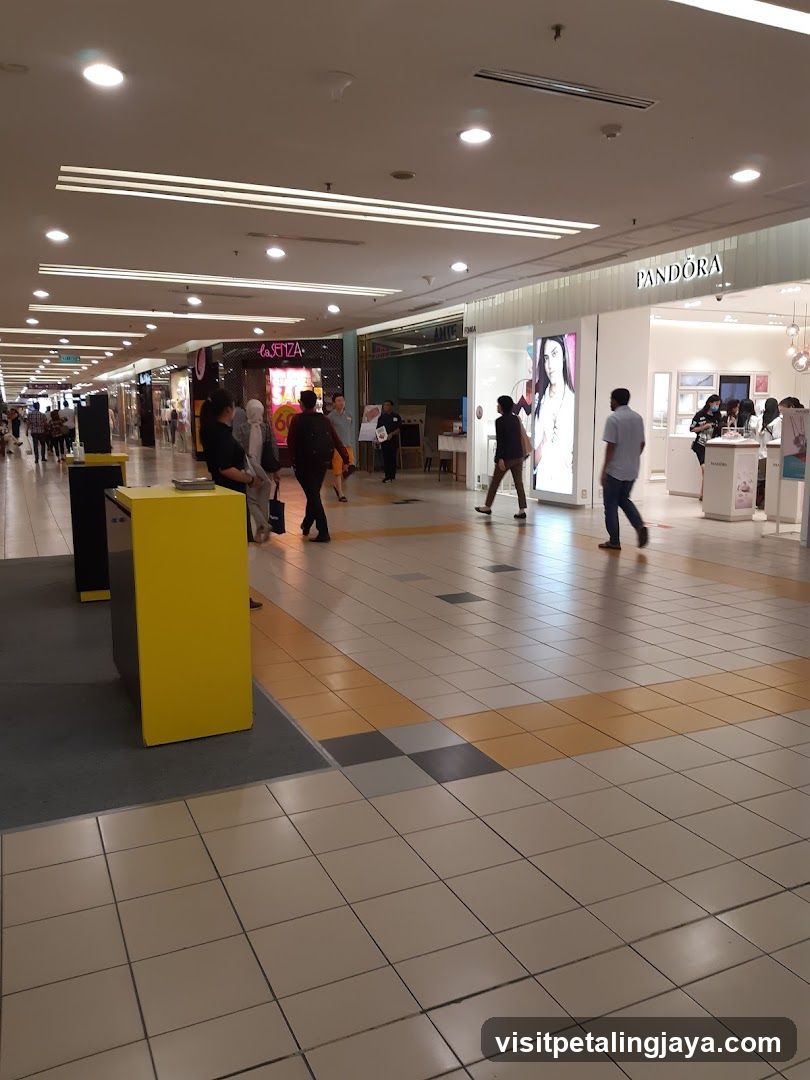 Shopping Mall Corridor