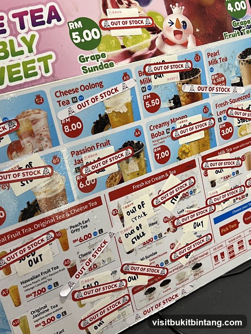 Beverage Menu
