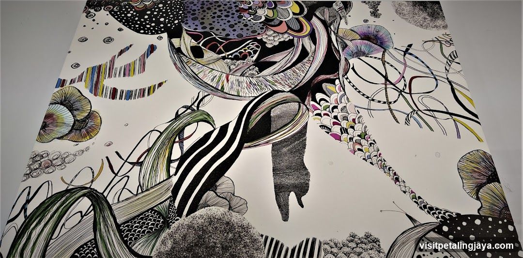 Abstract Zentangle-style Illustration