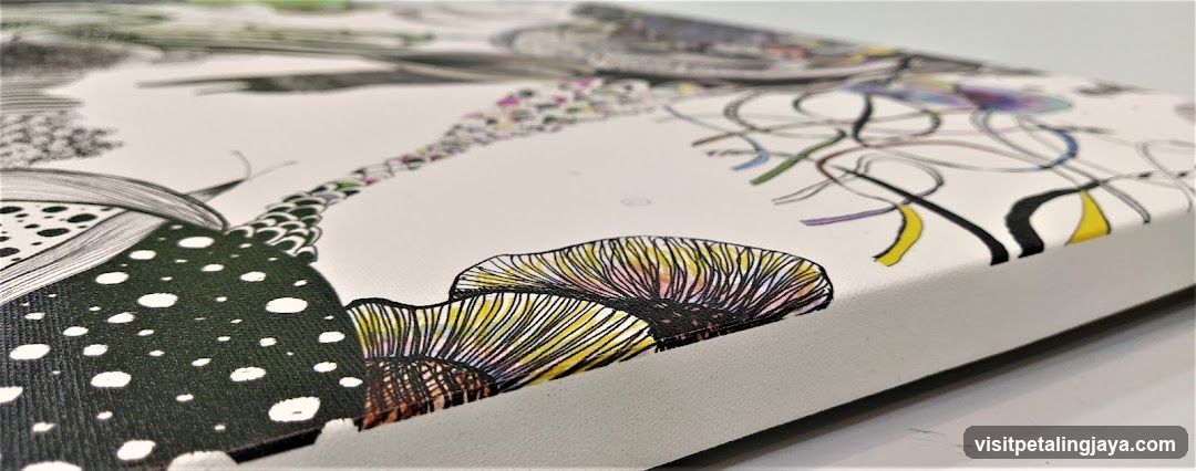 Abstract Artwork on Canvas