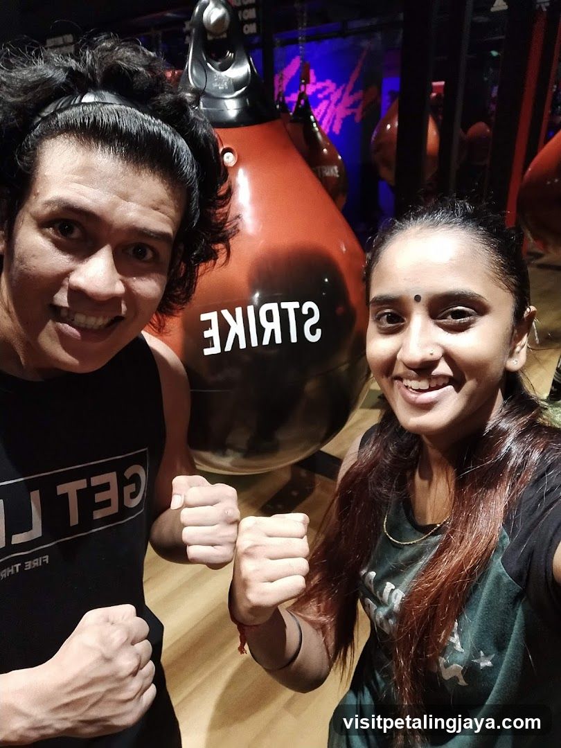 Gym Interior with Boxing Equipment