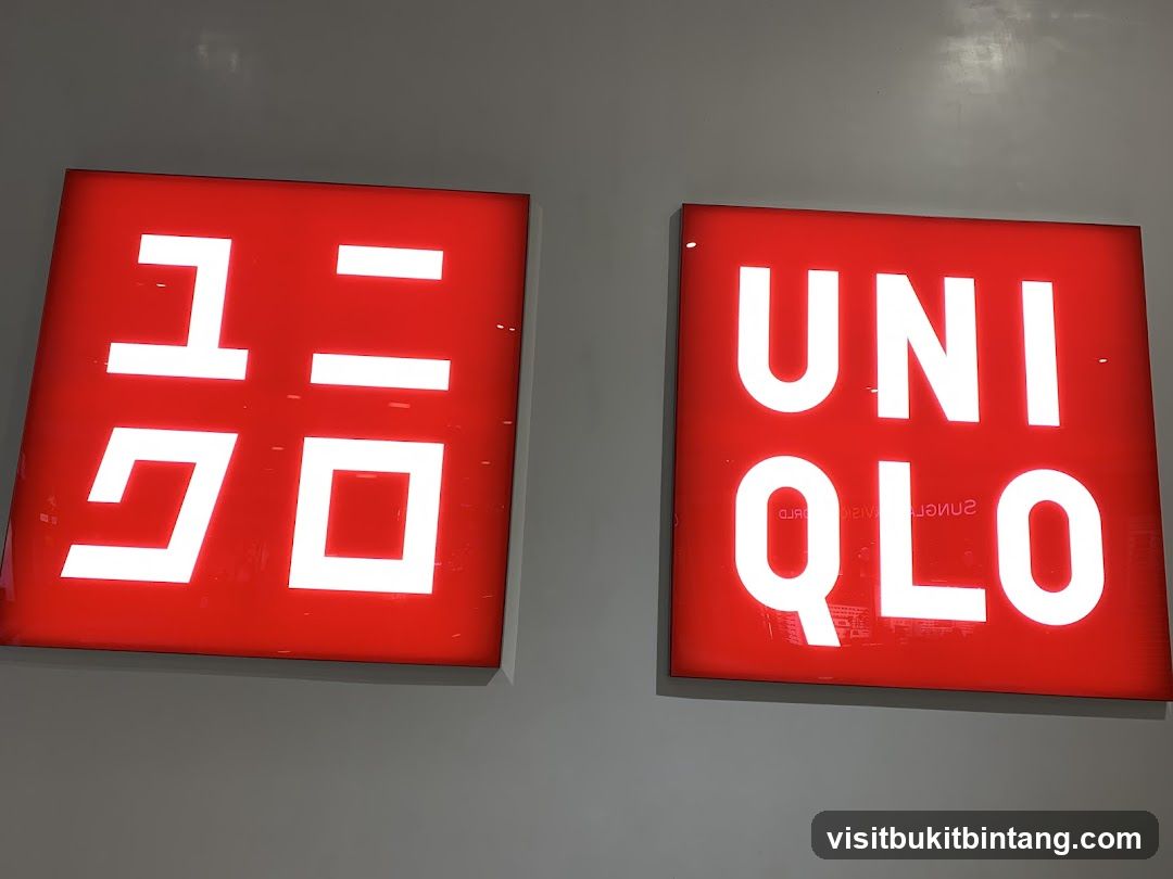 Uniqlo Signage