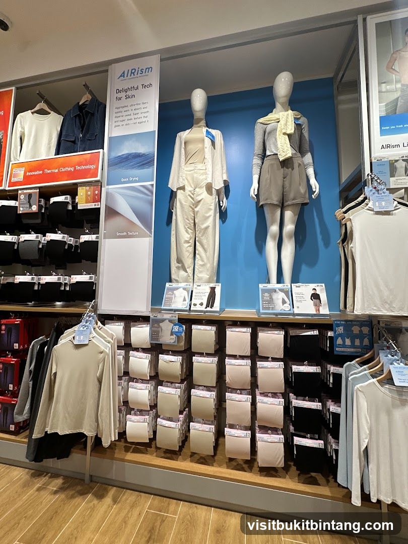 Clothing store display