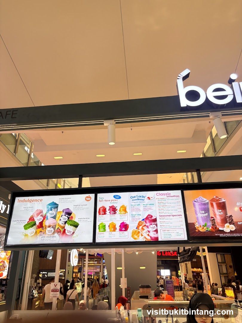 Being Juice Menu