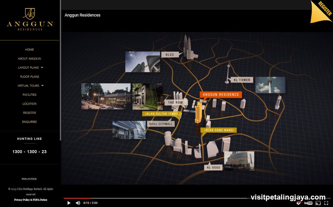 Anggun Residences Location Map