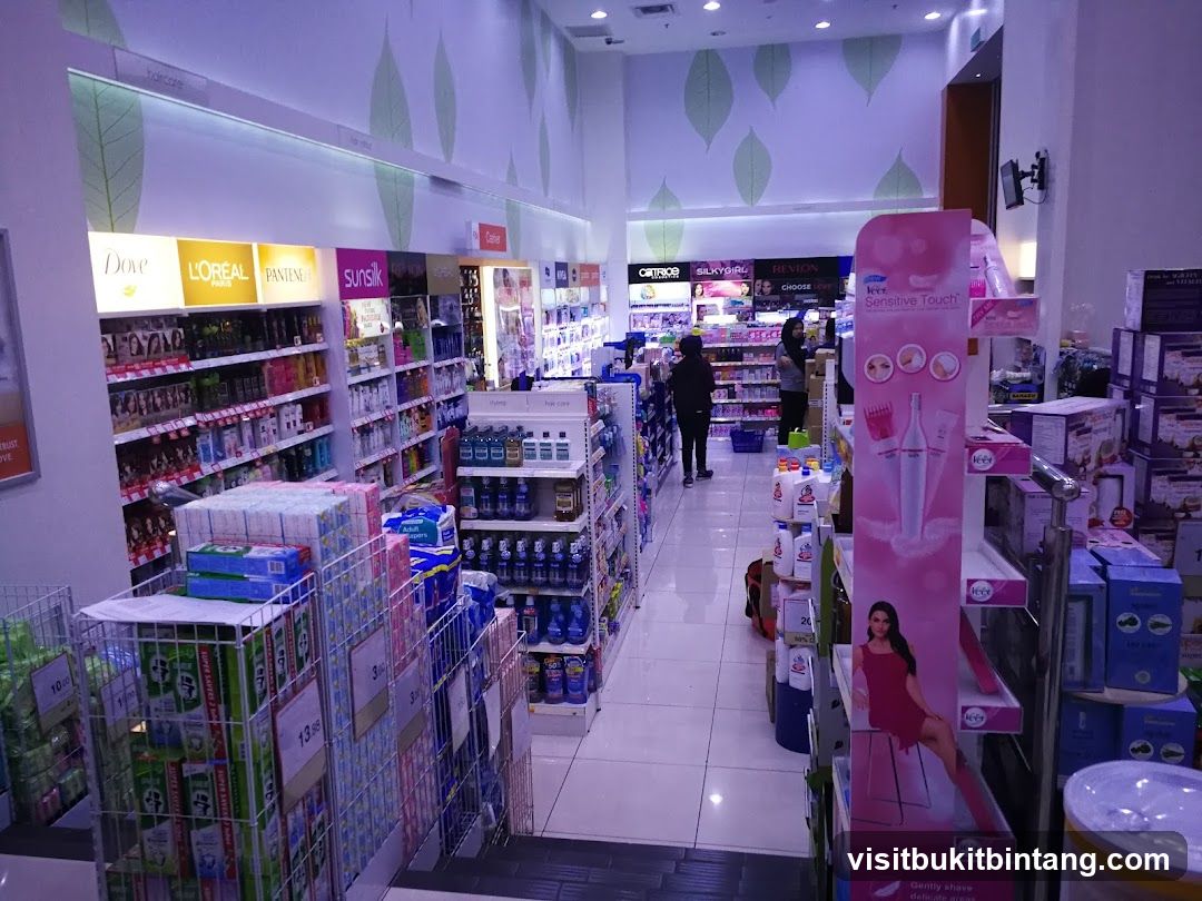 Cosmetics and Personal Care Aisle