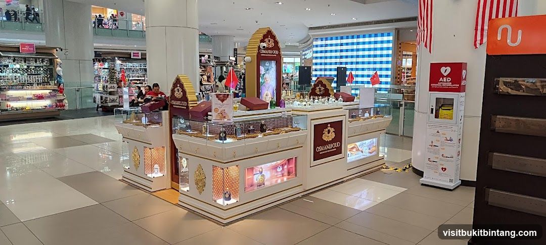 Perfume Kiosk in a Mall