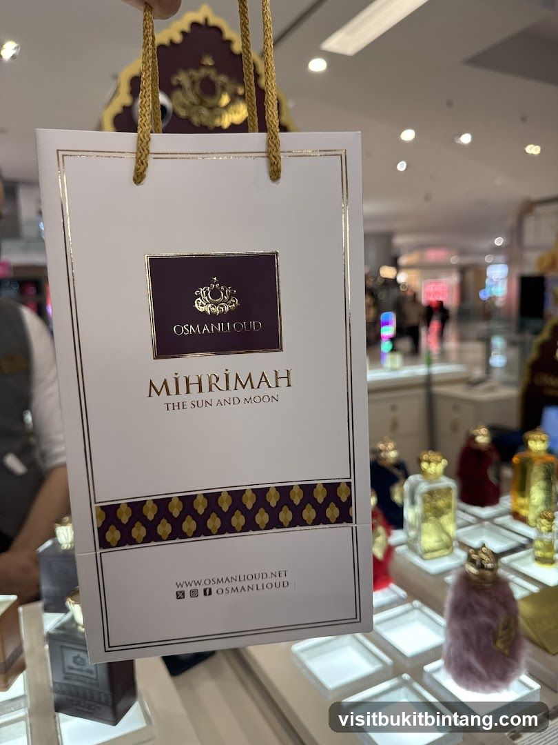 Shopping Bag with Perfume Branding