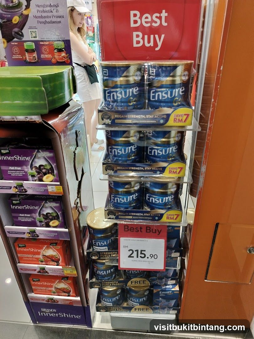 Ensure Gold Nutritional Supplement Display