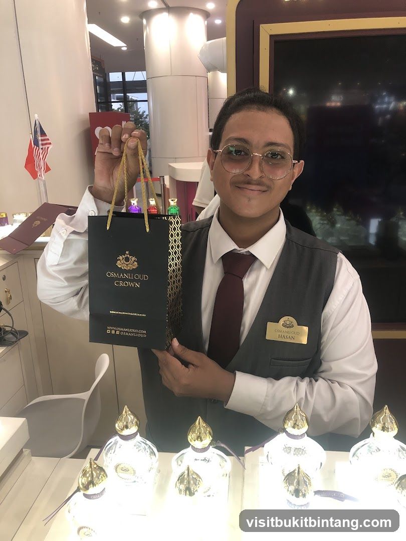 Sales Associate Holding Shopping Bag