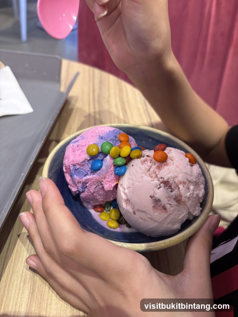 Ice Cream with Candies