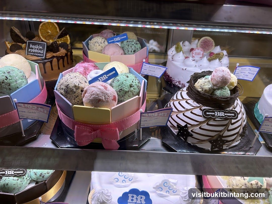 Baskin Robbins Ice Cream Display