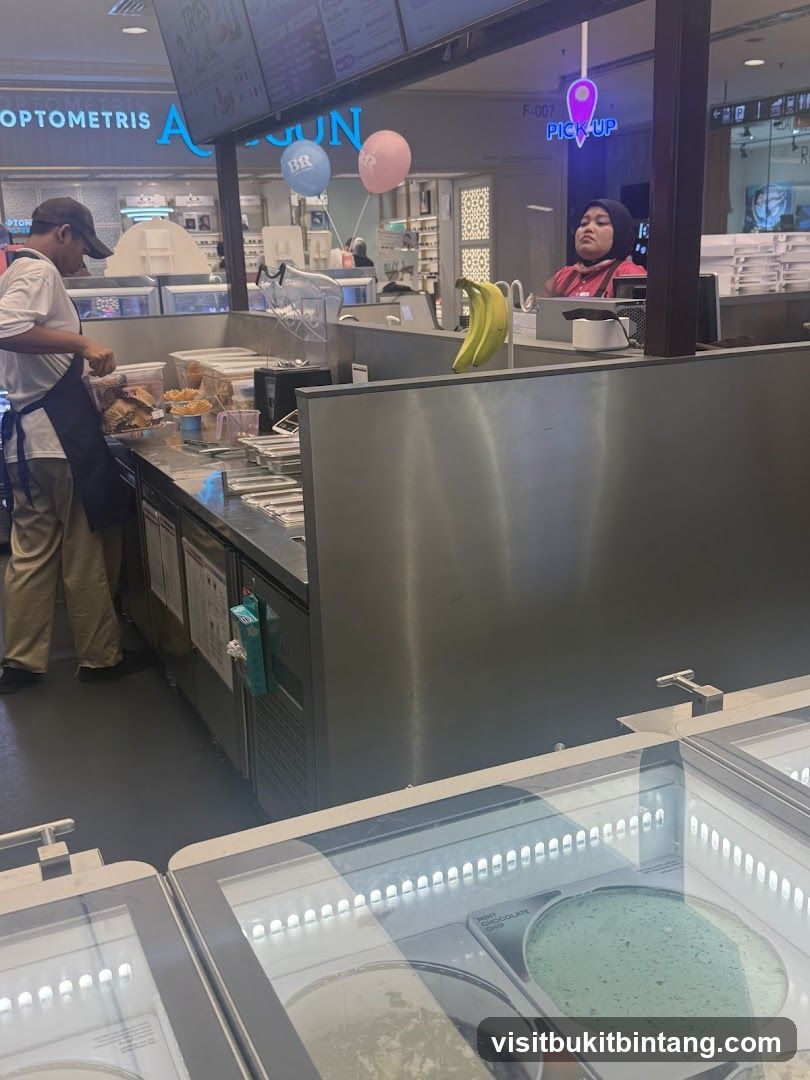 Ice Cream Shop Counter