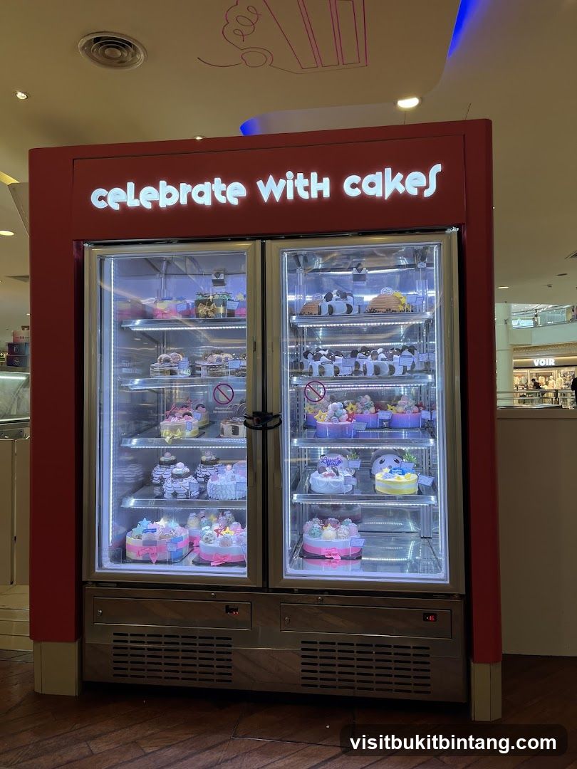 Cake Display Refrigerator