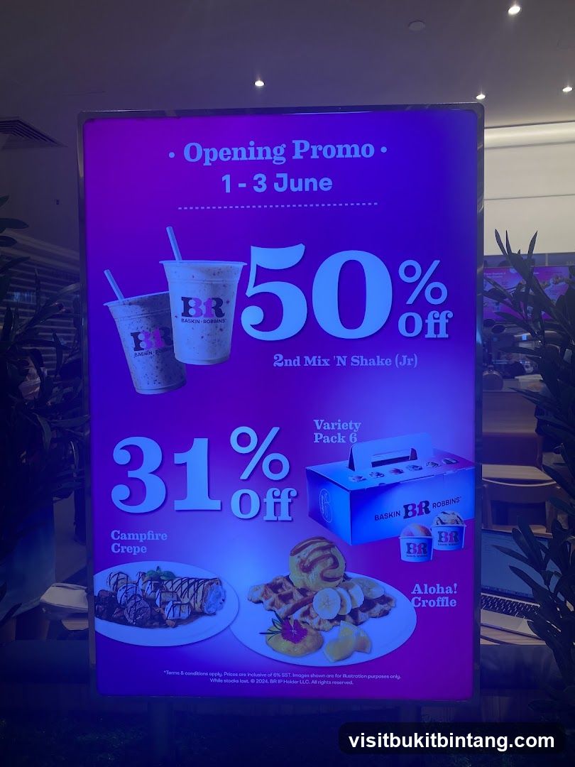 Baskin Robbins Opening Promo