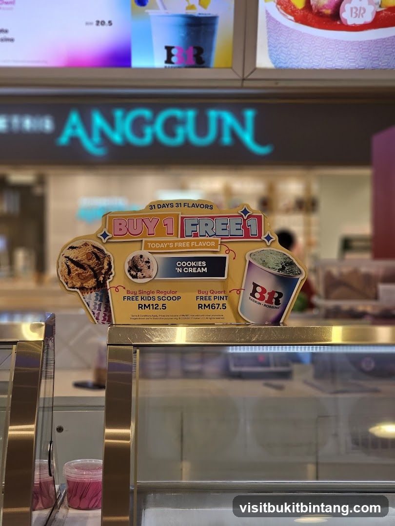 Baskin Robbins Promotion