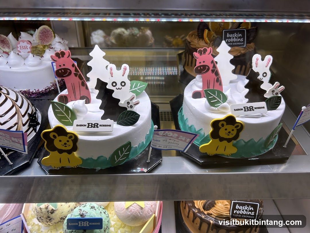 Baskin Robbins Cakes and Ice Cream