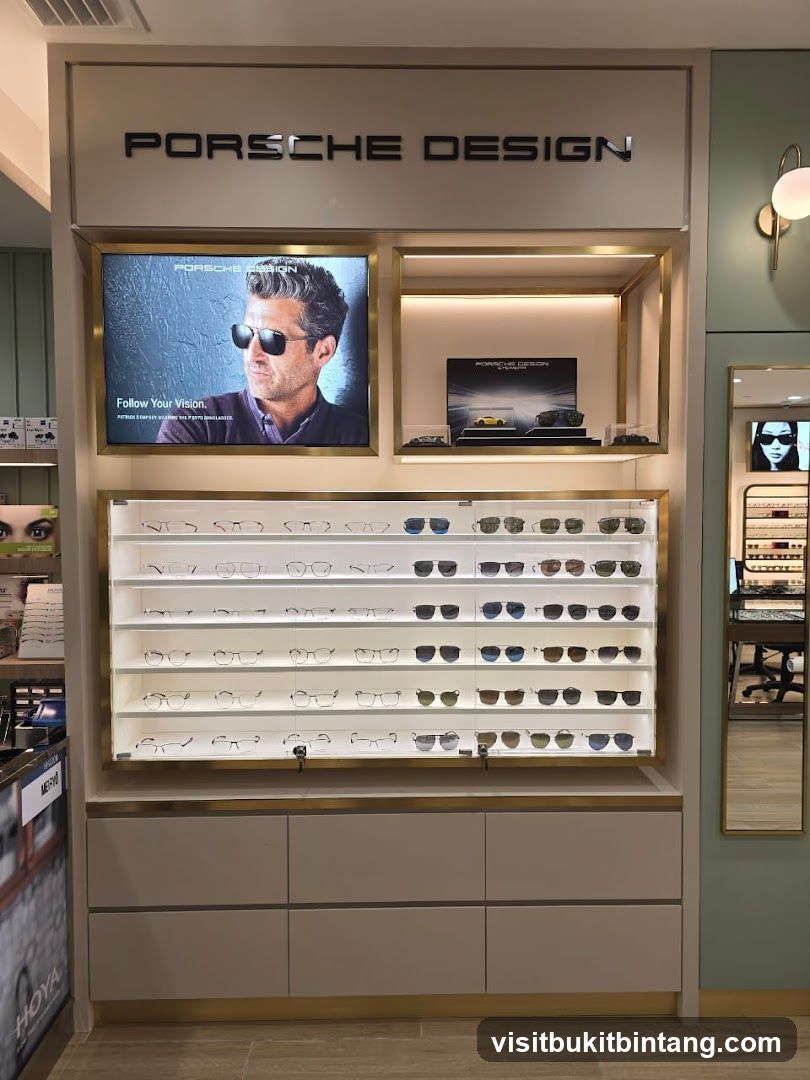 Porsche Design Eyewear Display