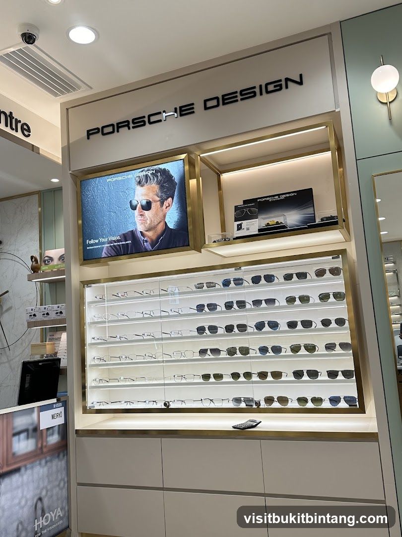 Porsche Design Eyewear Display