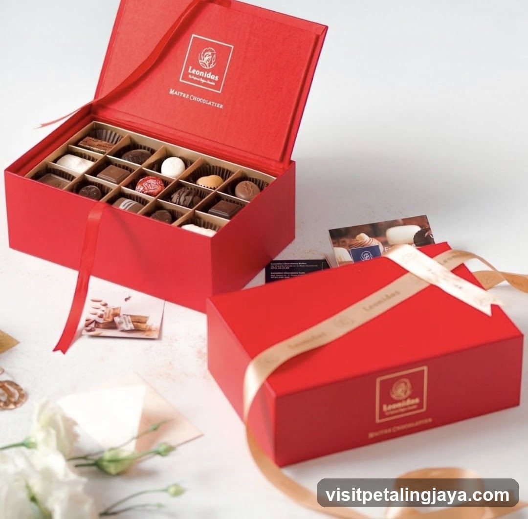 Red Chocolate Gift Boxes