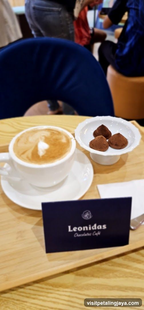 Leonidas Chocolates Cafe Interior