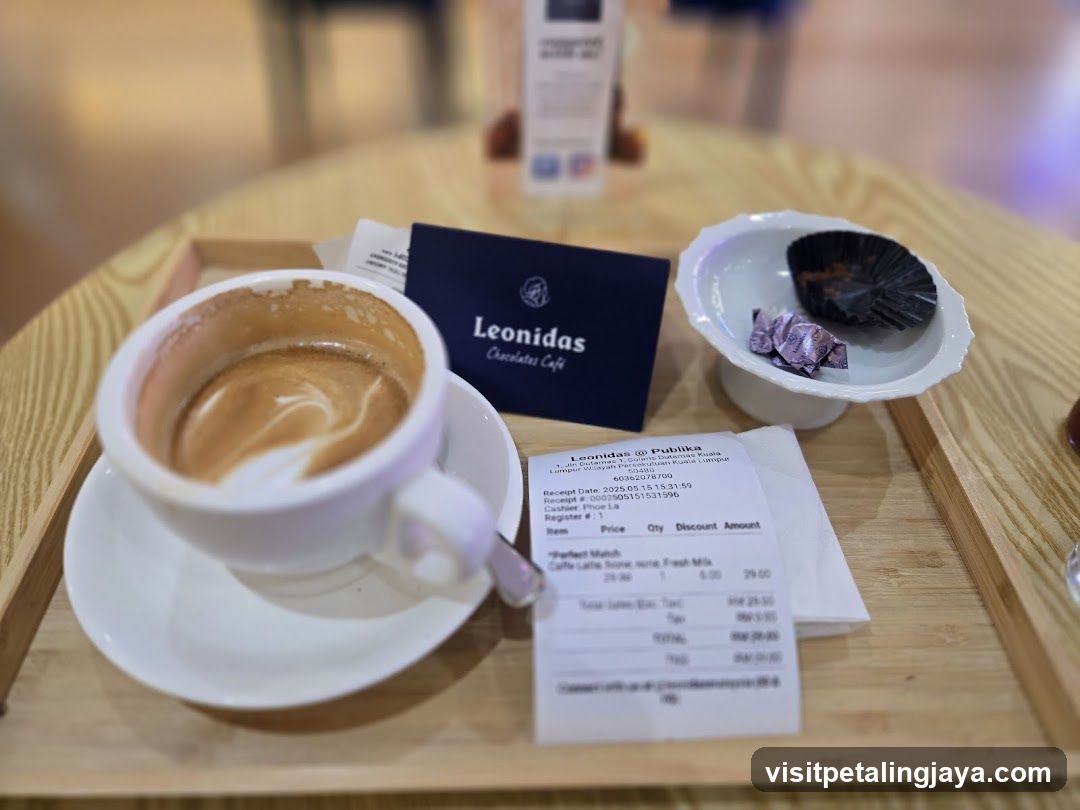 Leonidas Caffeine Cafe Table Setting