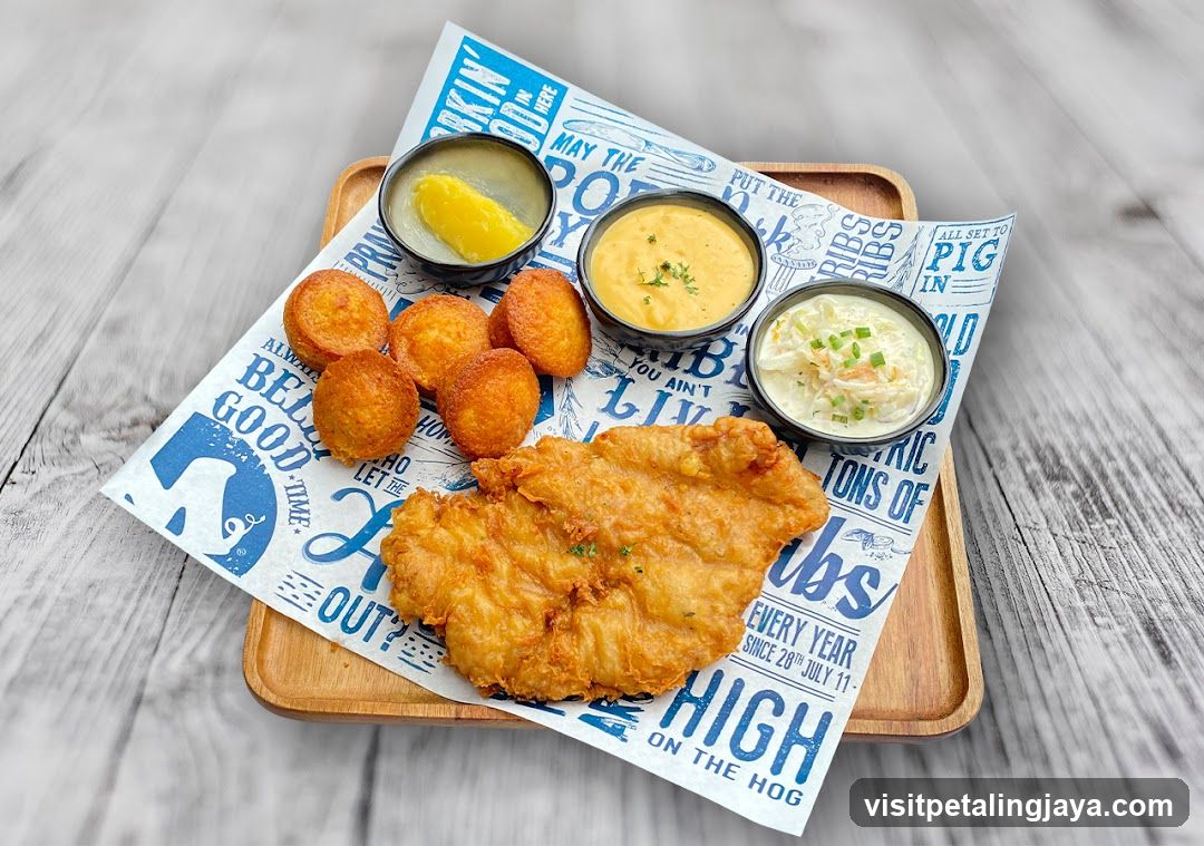 Fried Fish and Chips Meal