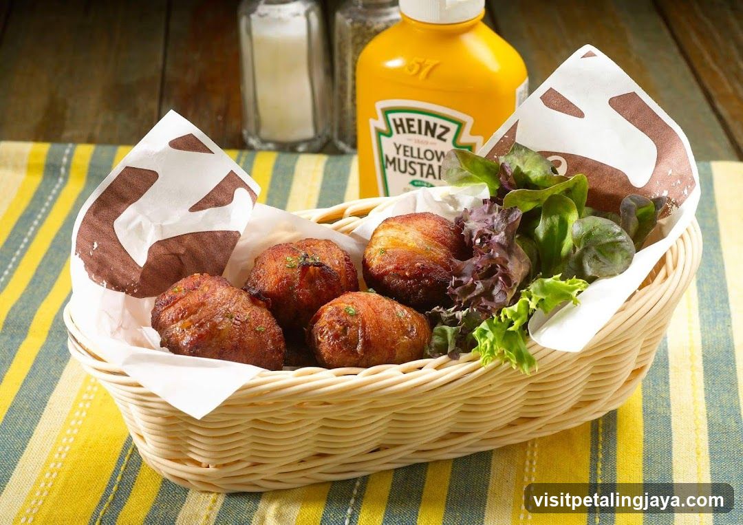 Fried Hushpuppies with Salad