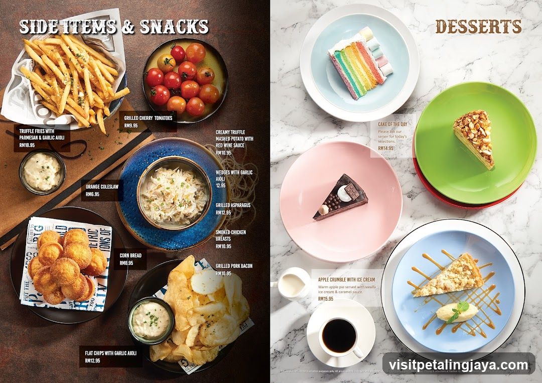 Side Items & Snacks Menu