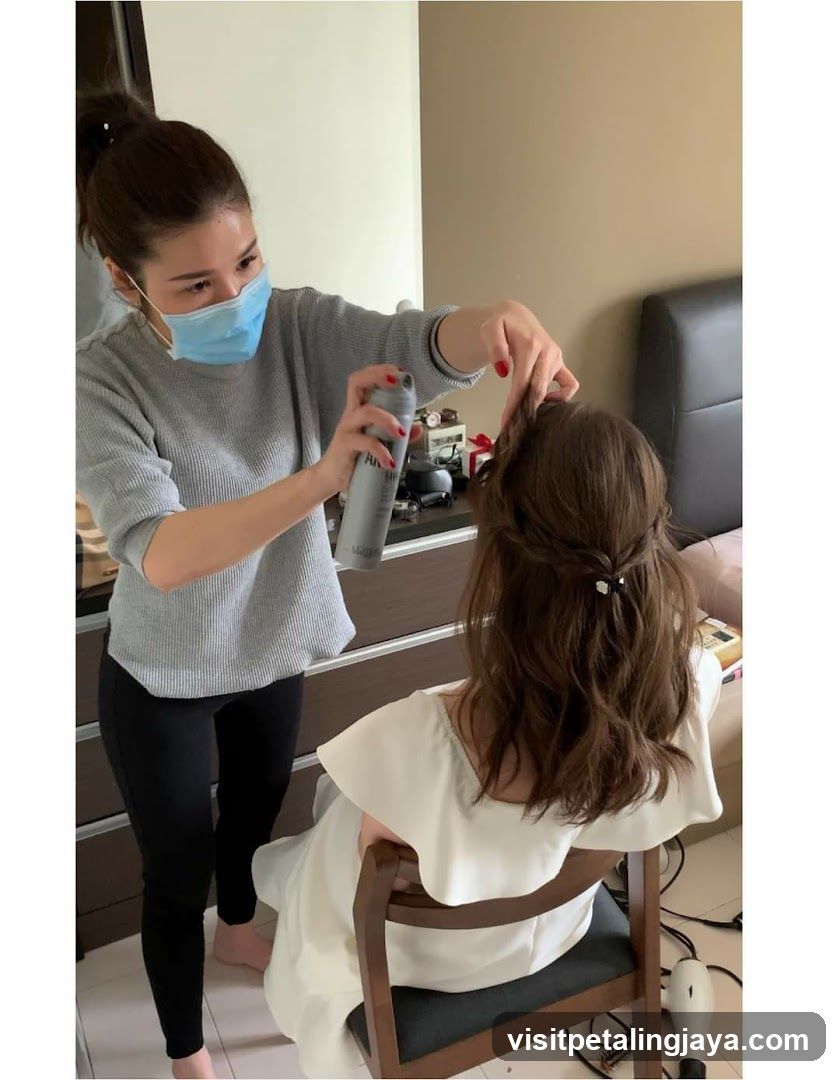 Hair Styling Session