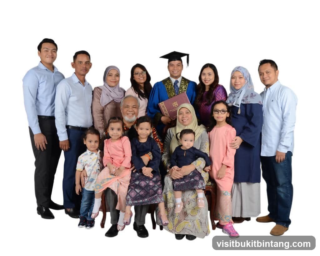Graduation Family Portrait